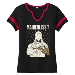 Maidenless No Maidens Ladies Halftime Notch Neck Tee