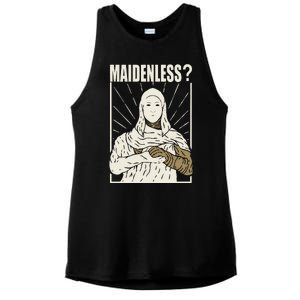 Maidenless No Maidens Ladies PosiCharge Tri-Blend Wicking Tank