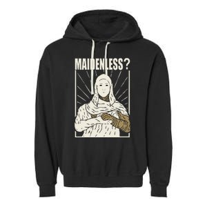 Maidenless No Maidens Garment-Dyed Fleece Hoodie