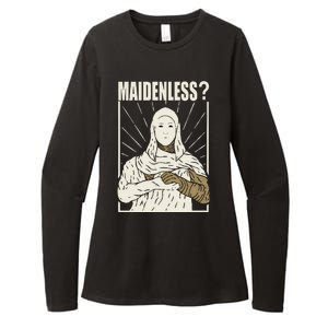 Maidenless No Maidens Womens CVC Long Sleeve Shirt