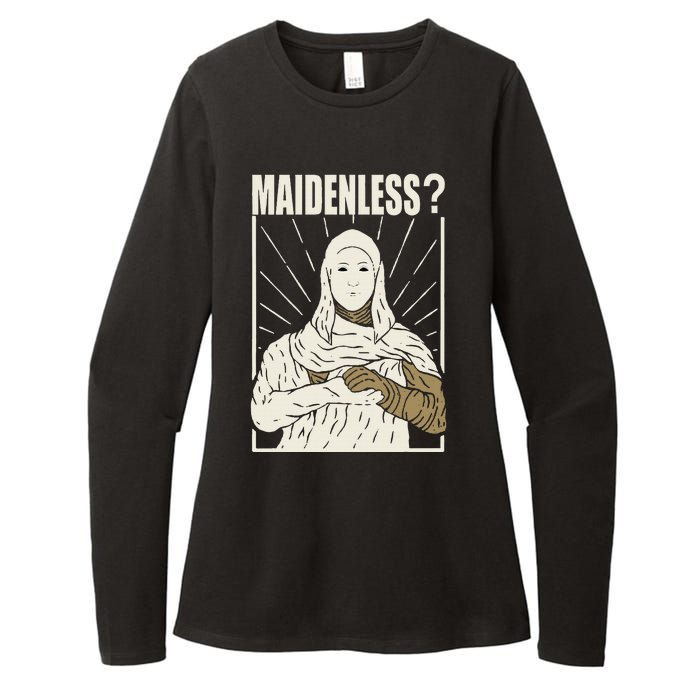 Maidenless No Maidens Womens CVC Long Sleeve Shirt