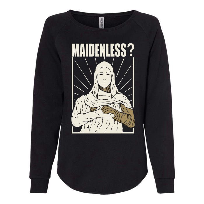 Maidenless No Maidens Womens California Wash Sweatshirt