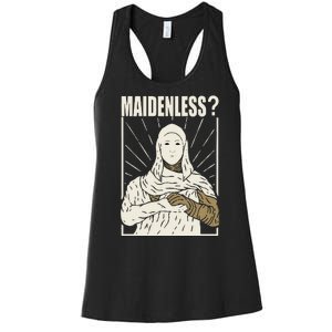 Maidenless No Maidens Women's Racerback Tank