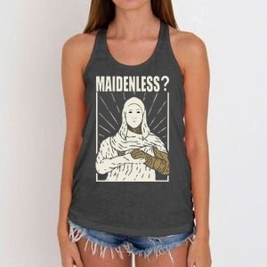 Maidenless No Maidens Women's Knotted Racerback Tank