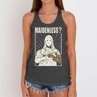 Maidenless No Maidens Women's Knotted Racerback Tank