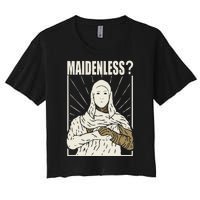 Maidenless No Maidens Women's Crop Top Tee