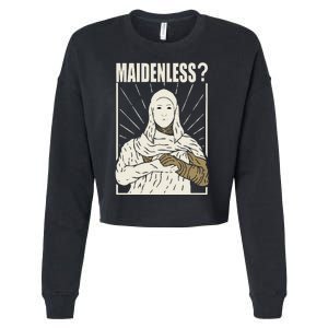 Maidenless No Maidens Cropped Pullover Crew