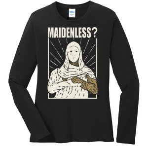 Maidenless No Maidens Ladies Long Sleeve Shirt