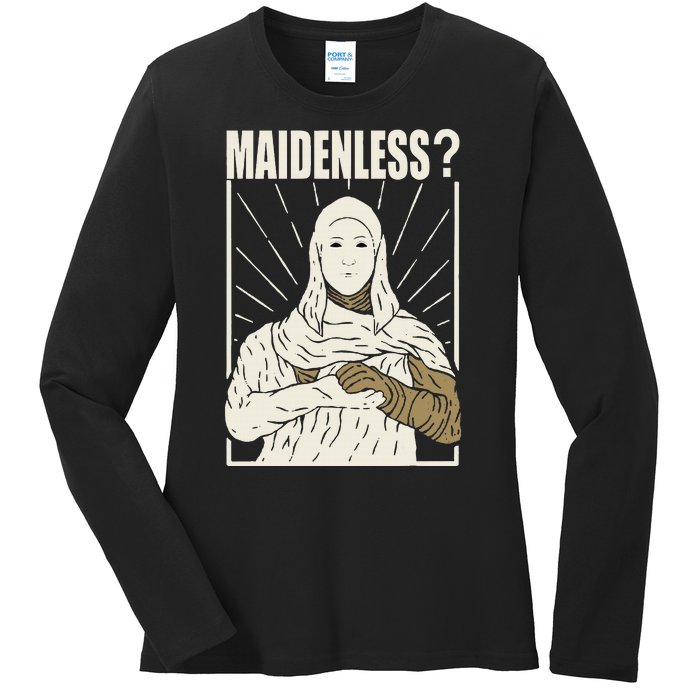 Maidenless No Maidens Ladies Long Sleeve Shirt