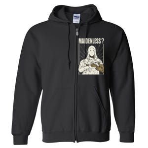 Maidenless No Maidens Full Zip Hoodie