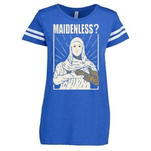 Maidenless No Maidens Enza Ladies Jersey Football T-Shirt