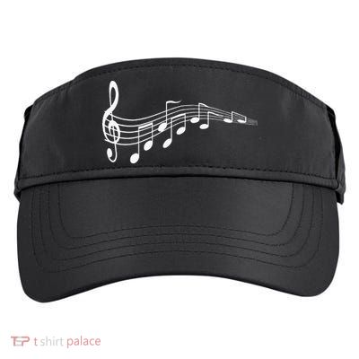 Musical Notes Music Dad Text In Treble Clef Adult Drive Performance Visor