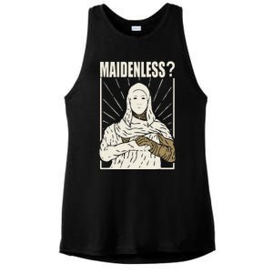 Maidenless No Maidens Ladies PosiCharge Tri-Blend Wicking Tank