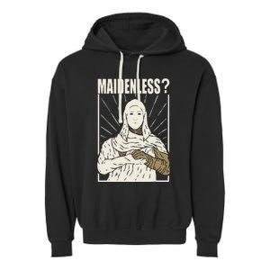 Maidenless No Maidens Garment-Dyed Fleece Hoodie