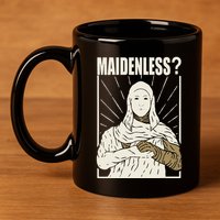 Maidenless No Maidens 11oz C Handle Ceramic Mug