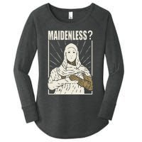 Maidenless No Maidens Women's Perfect Tri Tunic Long Sleeve Shirt