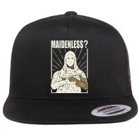 Maidenless No Maidens Flat Bill Trucker Hat
