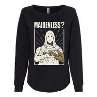 Maidenless No Maidens Womens California Wash Sweatshirt