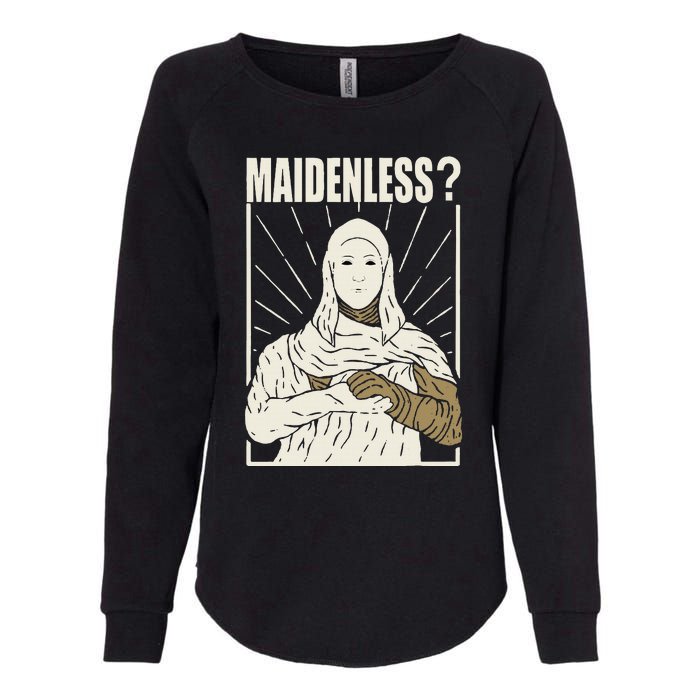 Maidenless No Maidens Womens California Wash Sweatshirt