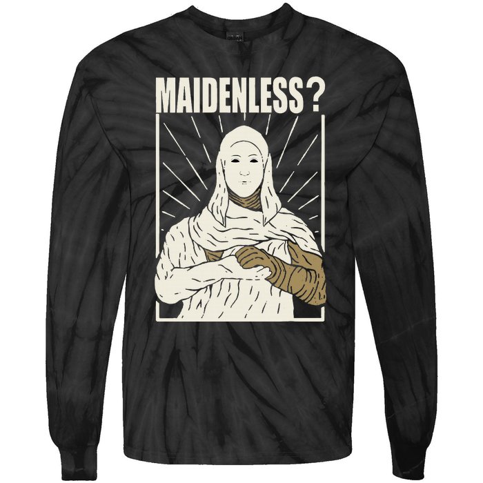 Maidenless No Maidens Tie-Dye Long Sleeve Shirt