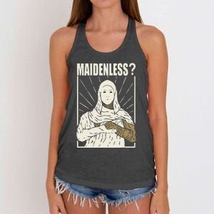 Maidenless No Maidens Women's Knotted Racerback Tank