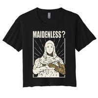 Maidenless No Maidens Women's Crop Top Tee