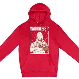 Maidenless No Maidens Premium Pullover Hoodie