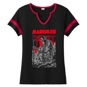 Maidenless | No Maidens Ladies Halftime Notch Neck Tee