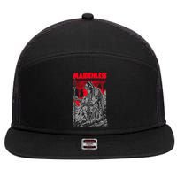 Maidenless | No Maidens 7 Panel Mesh Trucker Snapback Hat