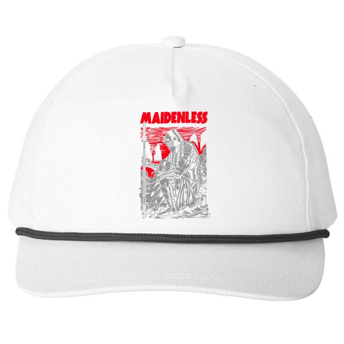 Maidenless | No Maidens Snapback Five-Panel Rope Hat