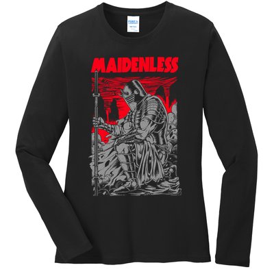 Maidenless | No Maidens Ladies Long Sleeve Shirt