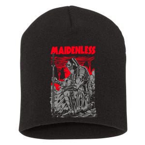 Maidenless | No Maidens Short Acrylic Beanie