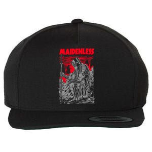 Maidenless | No Maidens Wool Snapback Cap