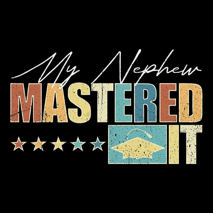 My Nephew Mastered It Class Of 2024 Vintage Masters Performance Shirt