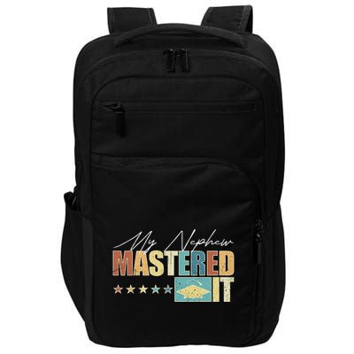 My Nephew Mastered It Class Of 2024 Vintage Masters Impact Tech Backpack