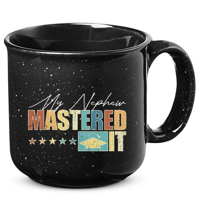 My Nephew Mastered It Class Of 2024 Vintage Masters 15oz Campfire Ceramic Mug