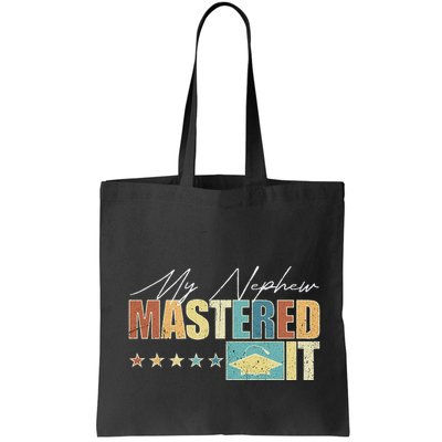 My Nephew Mastered It Class Of 2024 Vintage Masters Bag