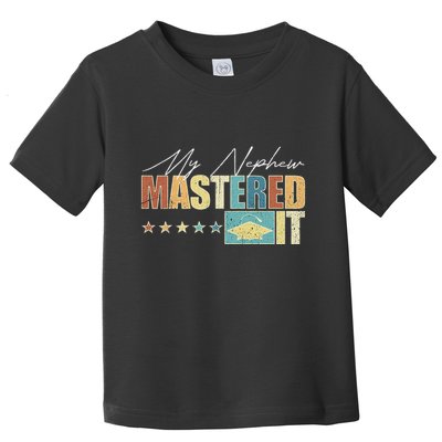 My Nephew Mastered It Class Of 2024 Vintage Masters Toddler T-Shirt