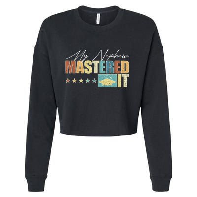 My Nephew Mastered It Class Of 2024 Vintage Masters Cropped Pullover Crew