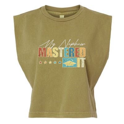 My Nephew Mastered It Class Of 2024 Vintage Masters Garment-Dyed Women's Muscle Tee