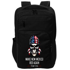 Make New Mexico Red Again Skull Republican Trump 2024 Impact Tech Backpack