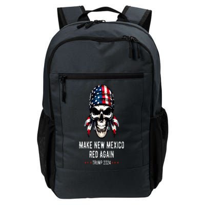 Make New Mexico Red Again Skull Republican Trump 2024 Daily Commute Backpack