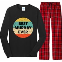 Murray Name Long Sleeve Pajama Set