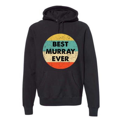 Murray Name Premium Hoodie