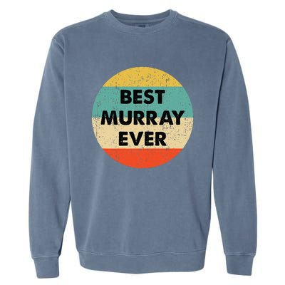 Murray Name Garment-Dyed Sweatshirt