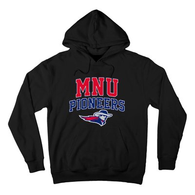 Midamerica Nazarene Mnu Pioneers Arch Vintage Hoodie