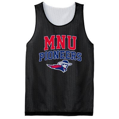 Midamerica Nazarene Mnu Pioneers Arch Vintage Mesh Reversible Basketball Jersey Tank