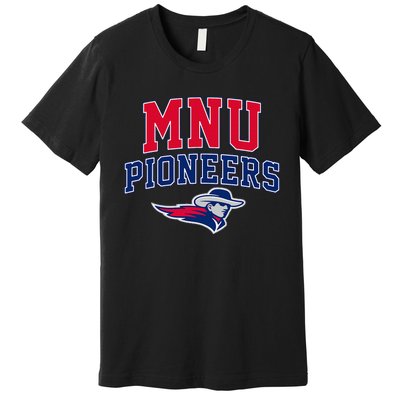 Midamerica Nazarene Mnu Pioneers Arch Vintage Premium T-Shirt