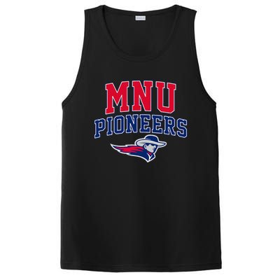 Midamerica Nazarene Mnu Pioneers Arch Vintage PosiCharge Competitor Tank