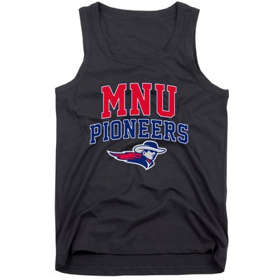 Midamerica Nazarene Mnu Pioneers Arch Vintage Tank Top